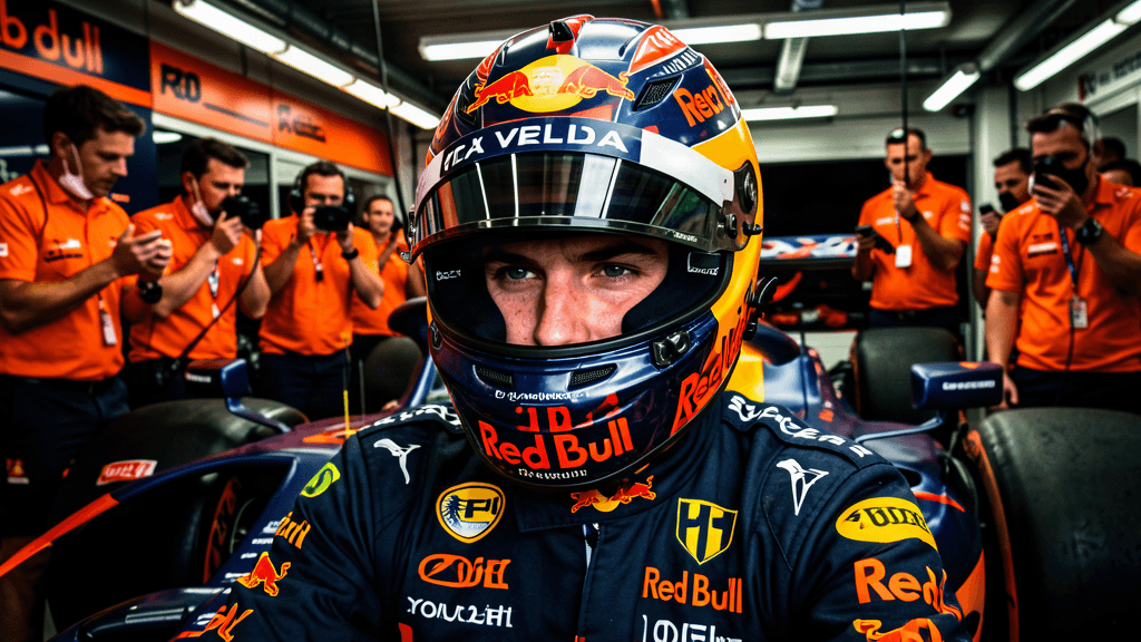 Max Verstappen in Red Bull Racing garage tijdens Spa weekend 2026, vooruitblik naar nieuwe regels